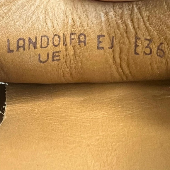 BALLY LANDOLFA EJ Soft LEATHER Loafers Brown Size E36 UE - Picture 4 of 16